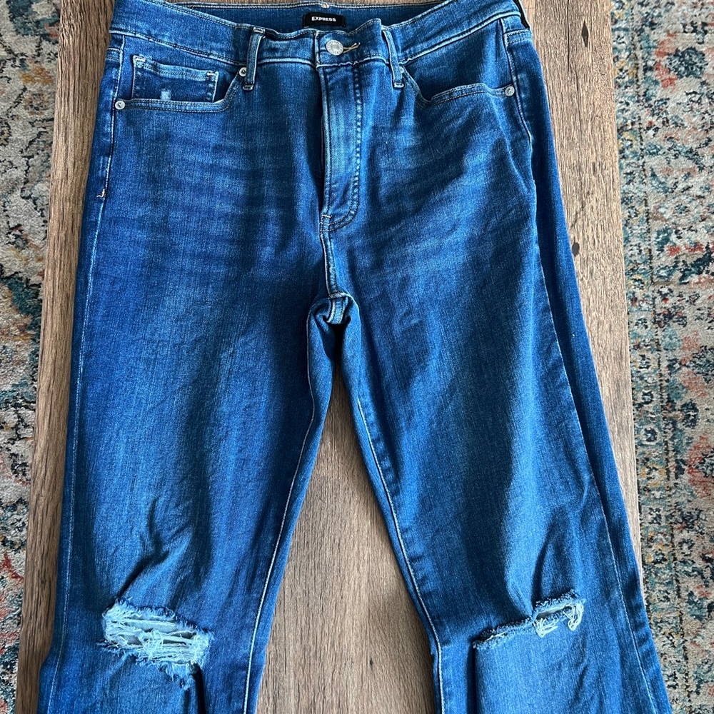 Express boot cut jeans